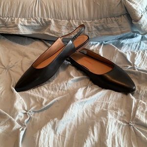 NWT Gorgeous Flat Slingback’s